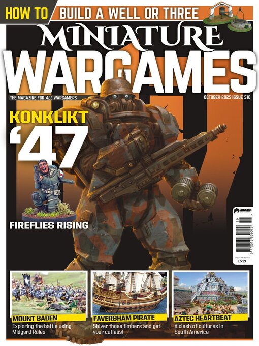 Title details for Miniature Wargames by Warners Group Publications Plc - Available